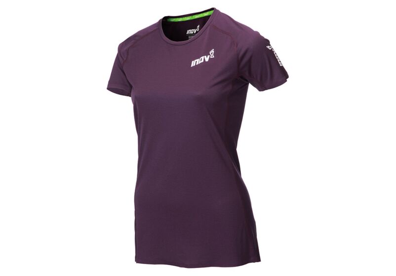 Inov-8 Base Elite 2.0 Short Sleeve Base Layer Dam Lila Rea CWZR98135